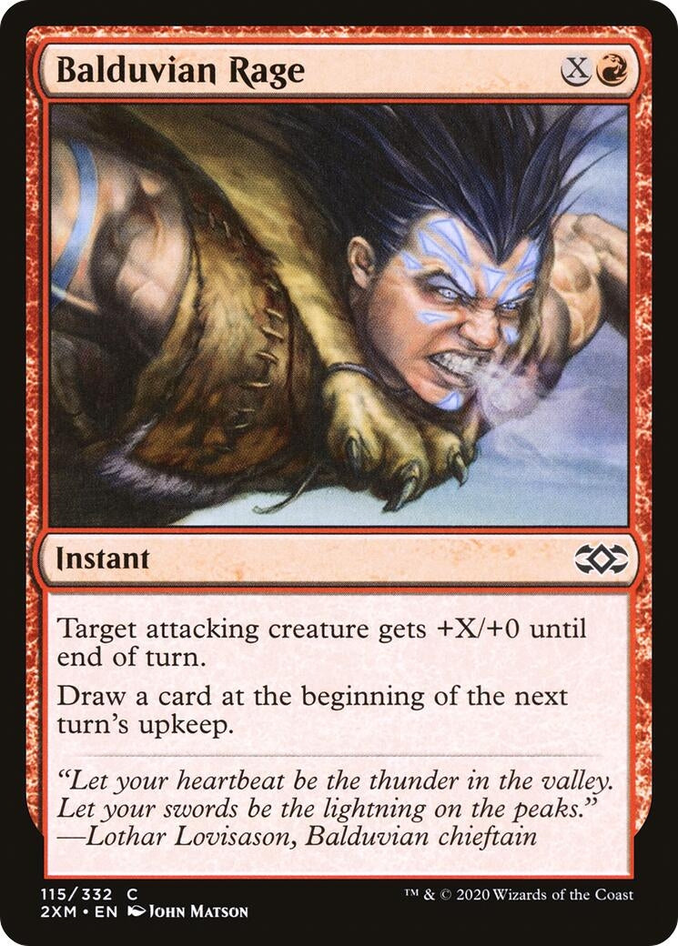 Balduvian Rage (115) (2XM)