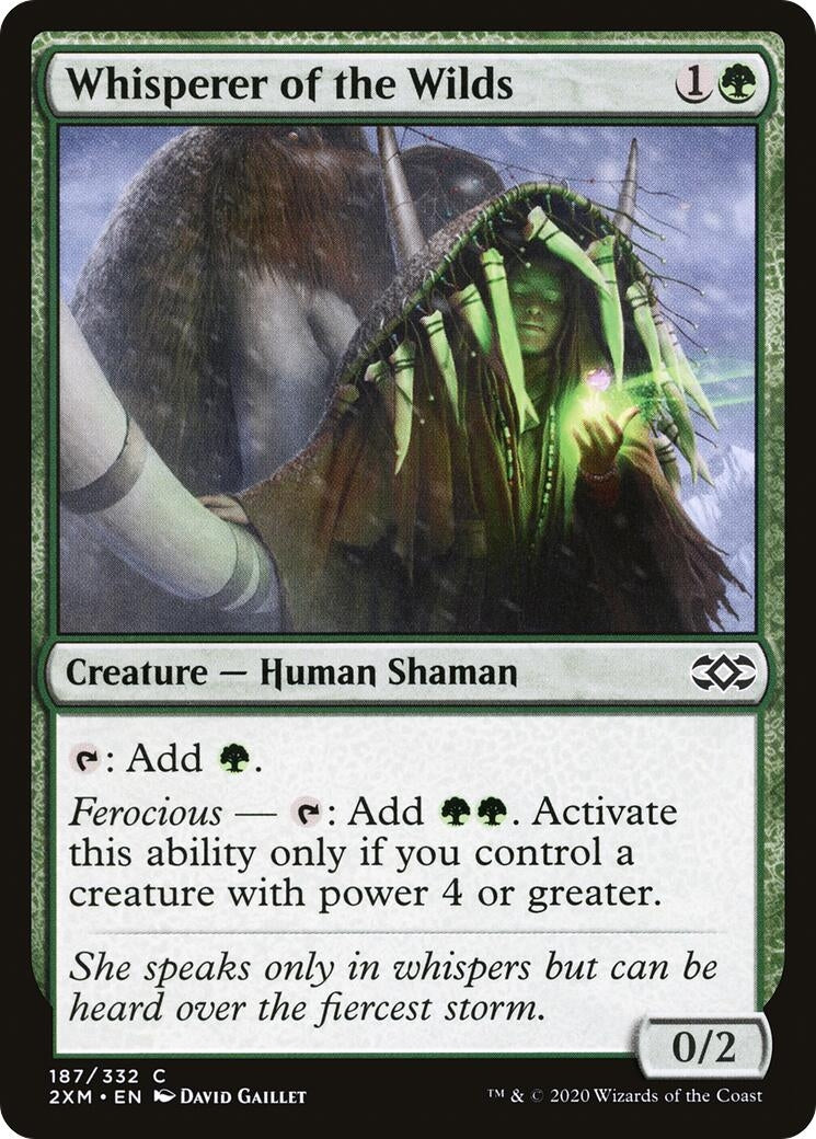 Whisperer of the Wilds (187) (2XM)