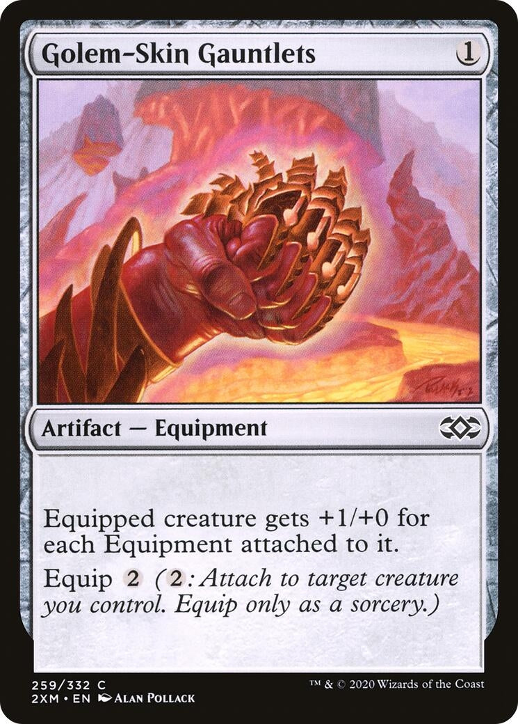 Golem-Skin Gauntlets (259) (2XM)