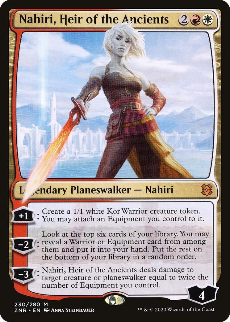 Nahiri, Heir of the Ancients (230) (ZNR)