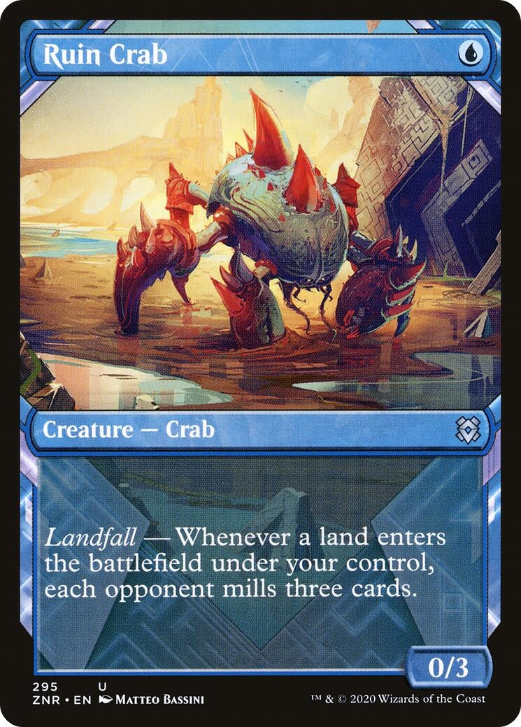Ruin Crab (Showcase) (295) (ZNR)