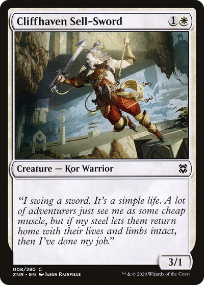 Cliffhaven Sell-Sword (8) (ZNR)