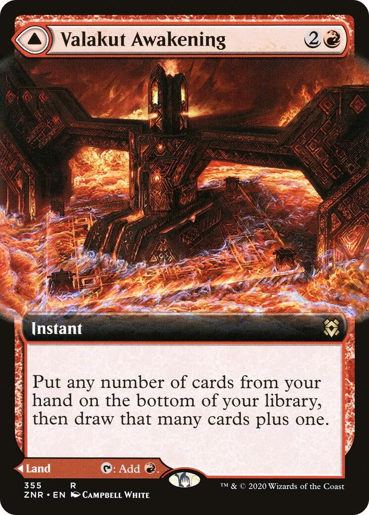 Valakut Awakening (Extended Art) (355) (ZNR)