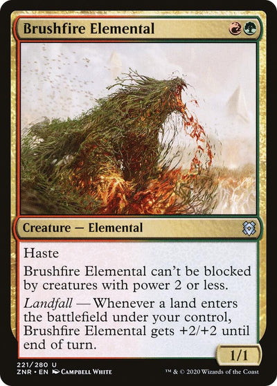 Brushfire Elemental (221) (ZNR)