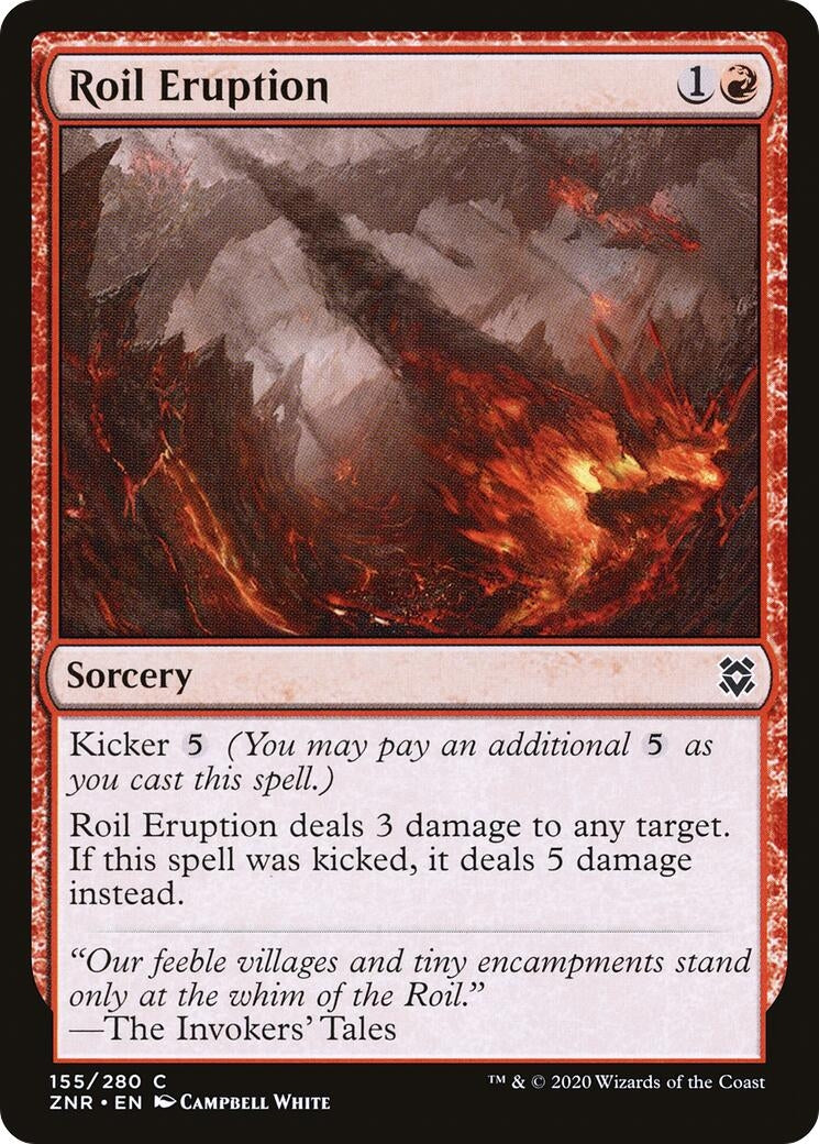 Roil Eruption (155) (ZNR)