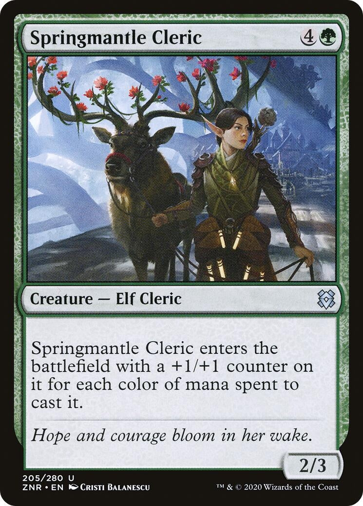 Springmantle Cleric (205) (ZNR)