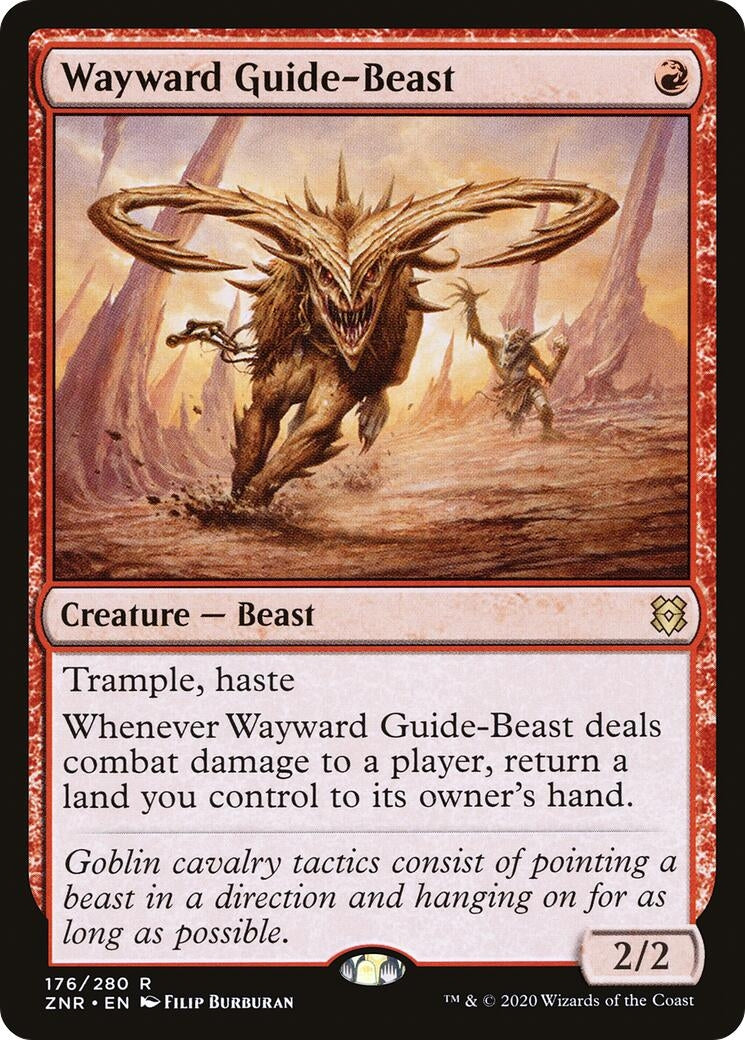 Wayward Guide-Beast (176) (ZNR)