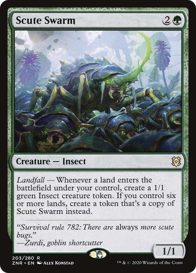 Scute Swarm (203) (ZNR)