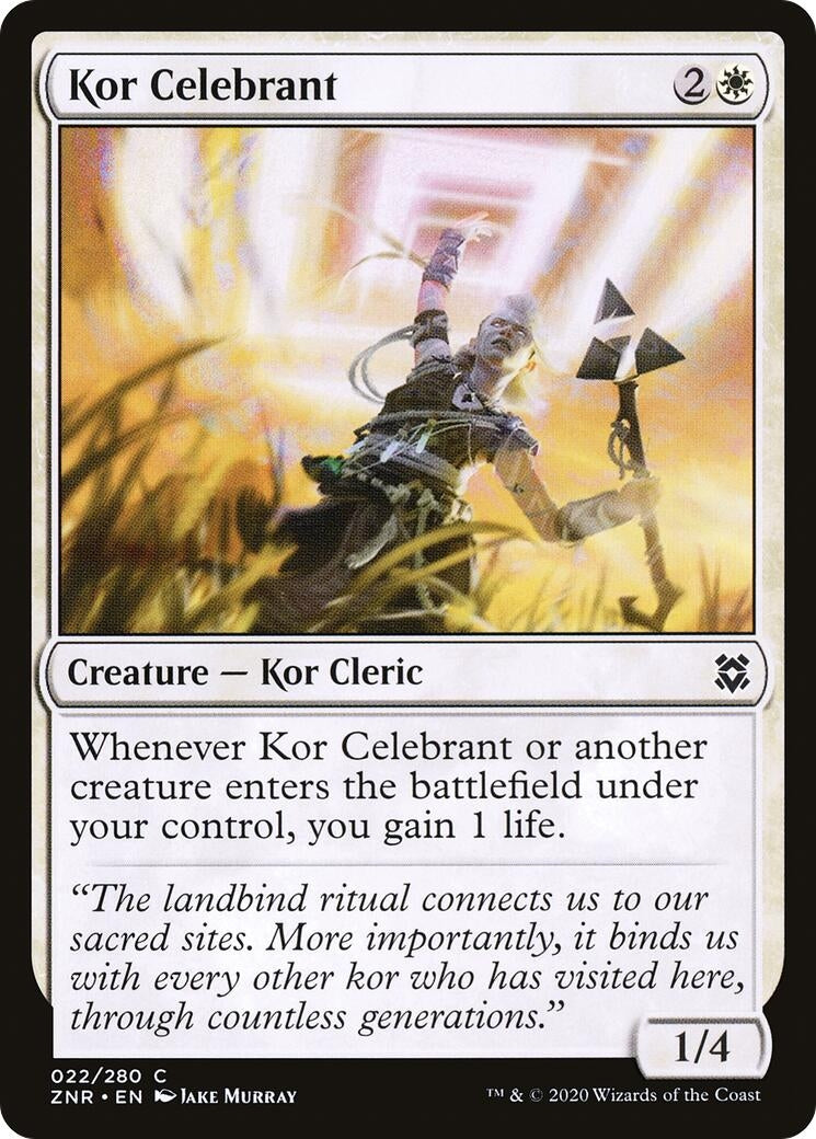 Kor Celebrant (22) (ZNR)