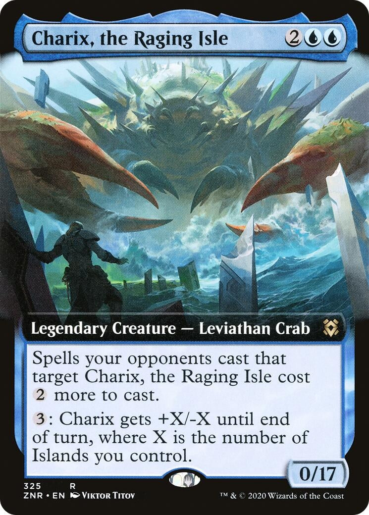 Charix, the Raging Isle (Extended Art) (325) (ZNR)