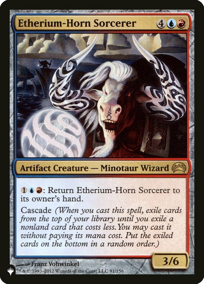 Etherium-Horn Sorcerer (91/156) (LIST)
