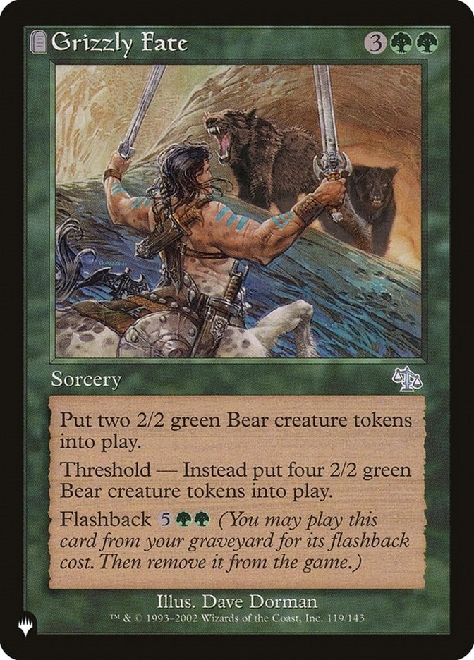 Grizzly Fate (119/143) (LIST)