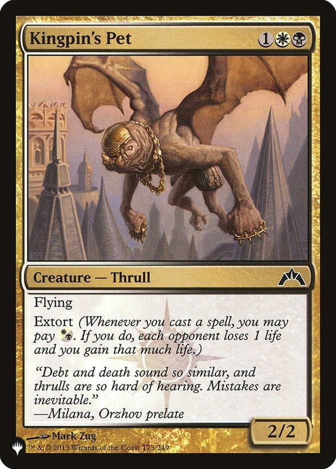 Kingpin's Pet (173/249) (LIST)