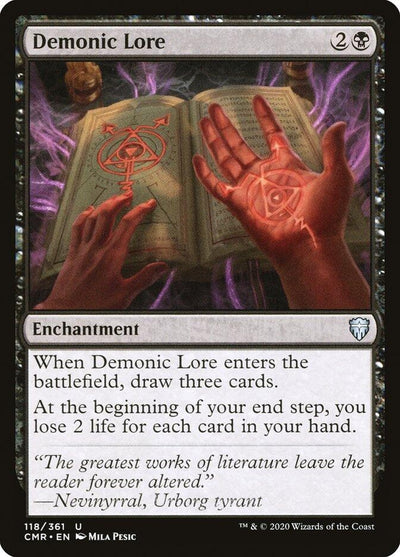 Demonic Lore (118) (CMR)