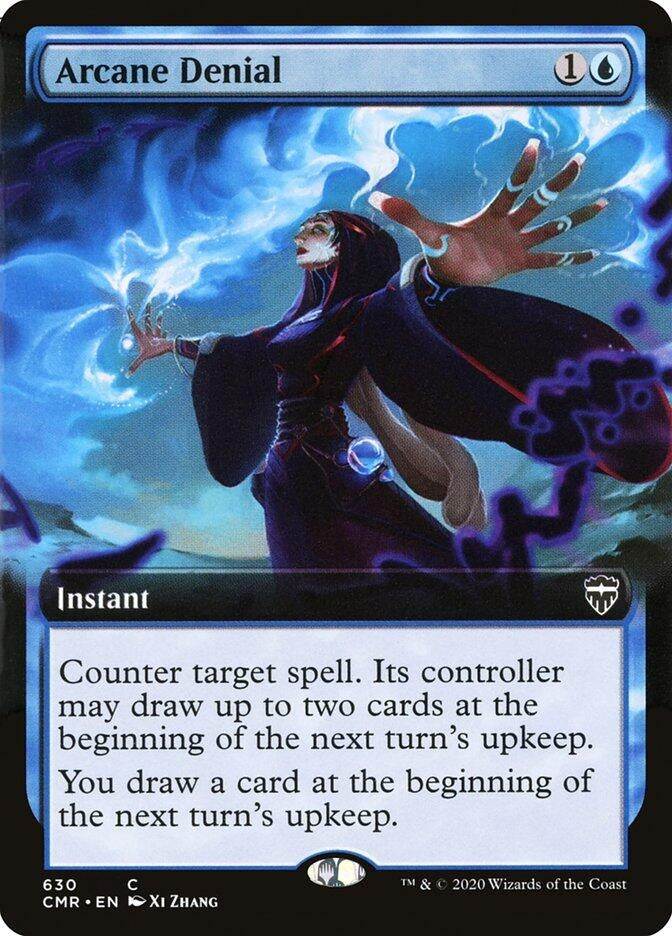 Arcane Denial (Extended Art) (630) (CMR)