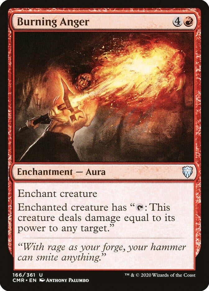 Burning Anger (166) (CMR)