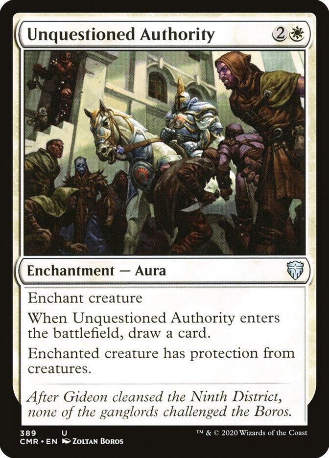 Unquestioned Authority (389) (CMR)