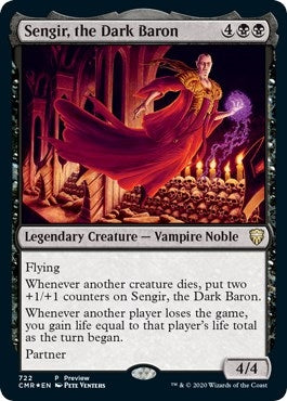 Sengir, the Dark Baron (Alternate Art) (722) (PRE)