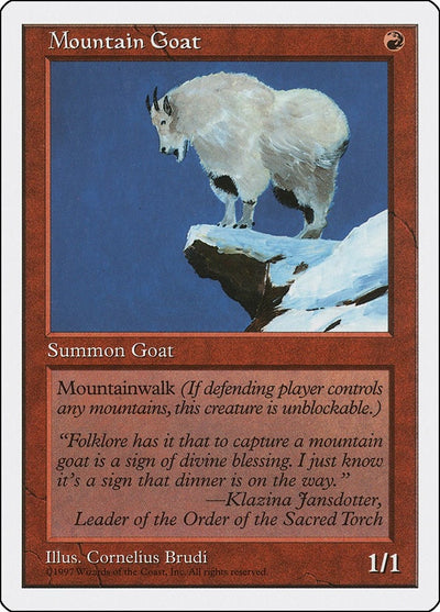 Mountain Goat (5ED)