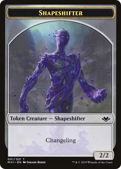 Shapeshifter // Myr Double-Sided Token (1 // 19) (MH1)