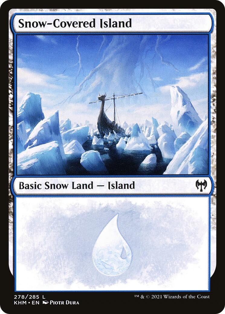 Snow-Covered Island (278) (278) (KHM)