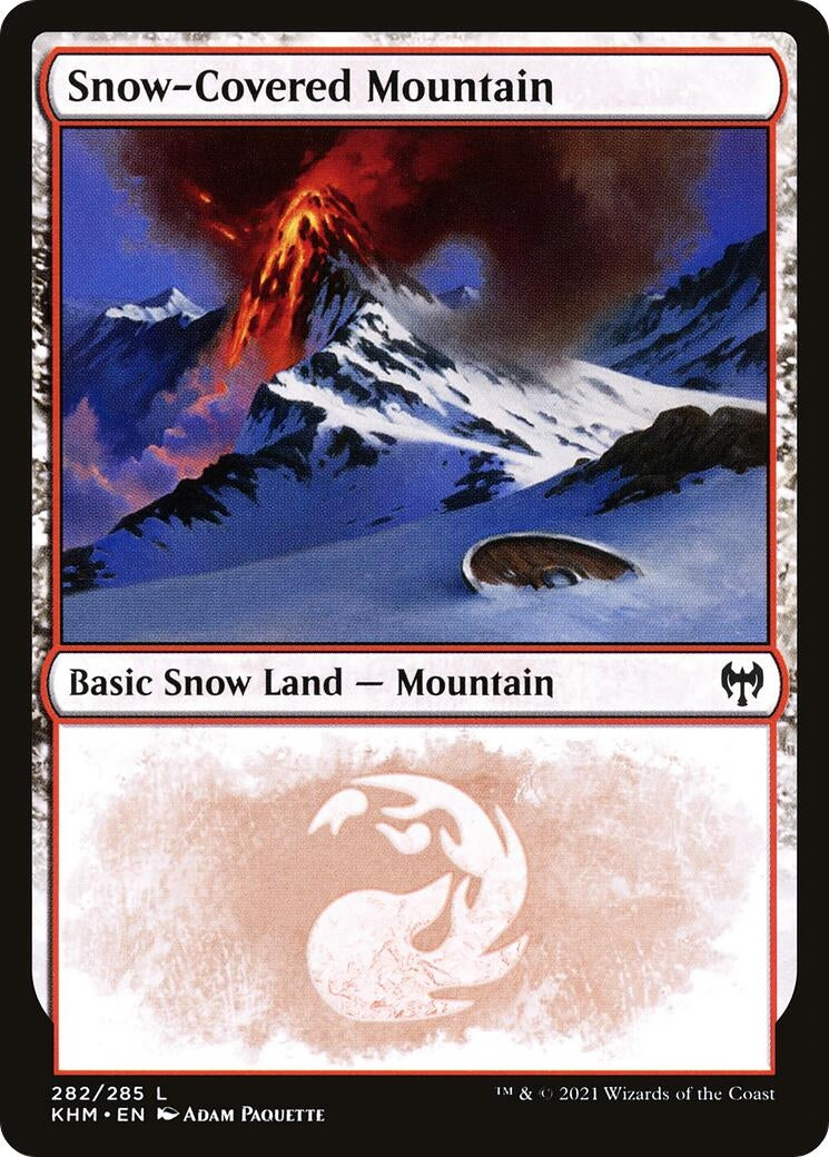 Snow-Covered Mountain (282) (282) (KHM)