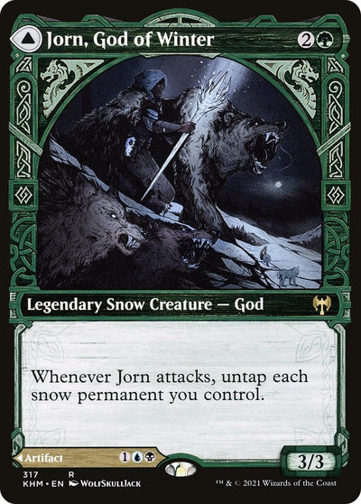 Jorn, God of Winter (Showcase) (317) (KHM)