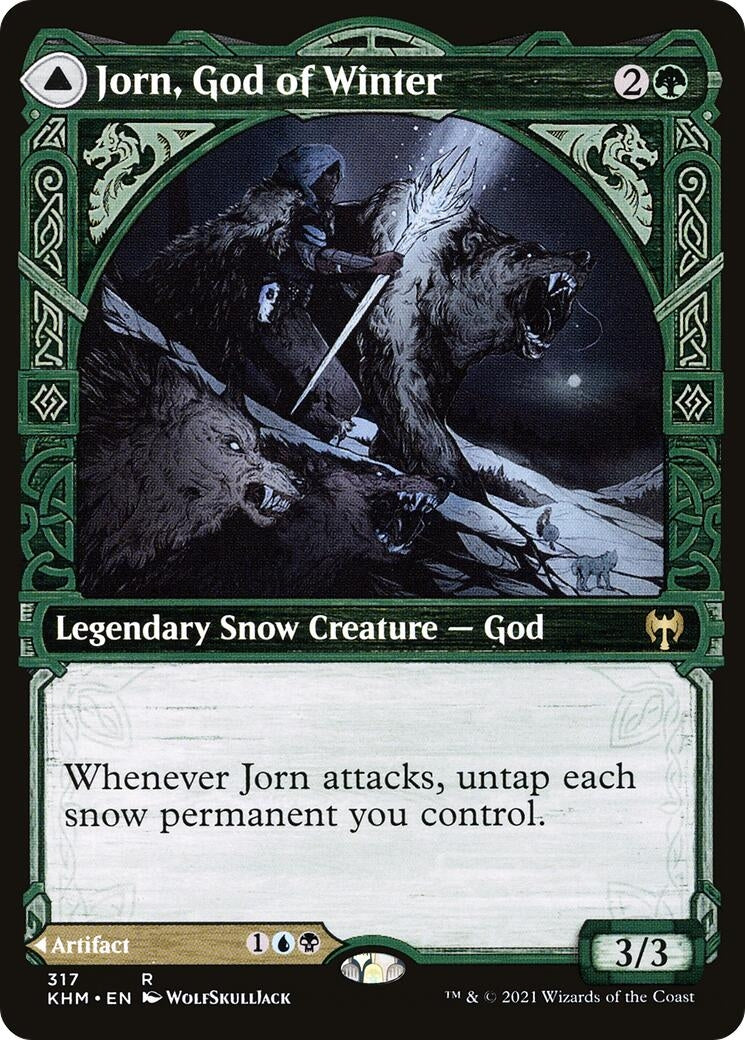 Jorn, God of Winter (Showcase) (317) (KHM)