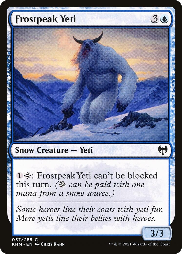 Frostpeak Yeti (57) (KHM)