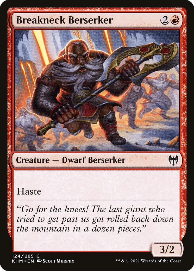 Breakneck Berserker (124) (KHM)