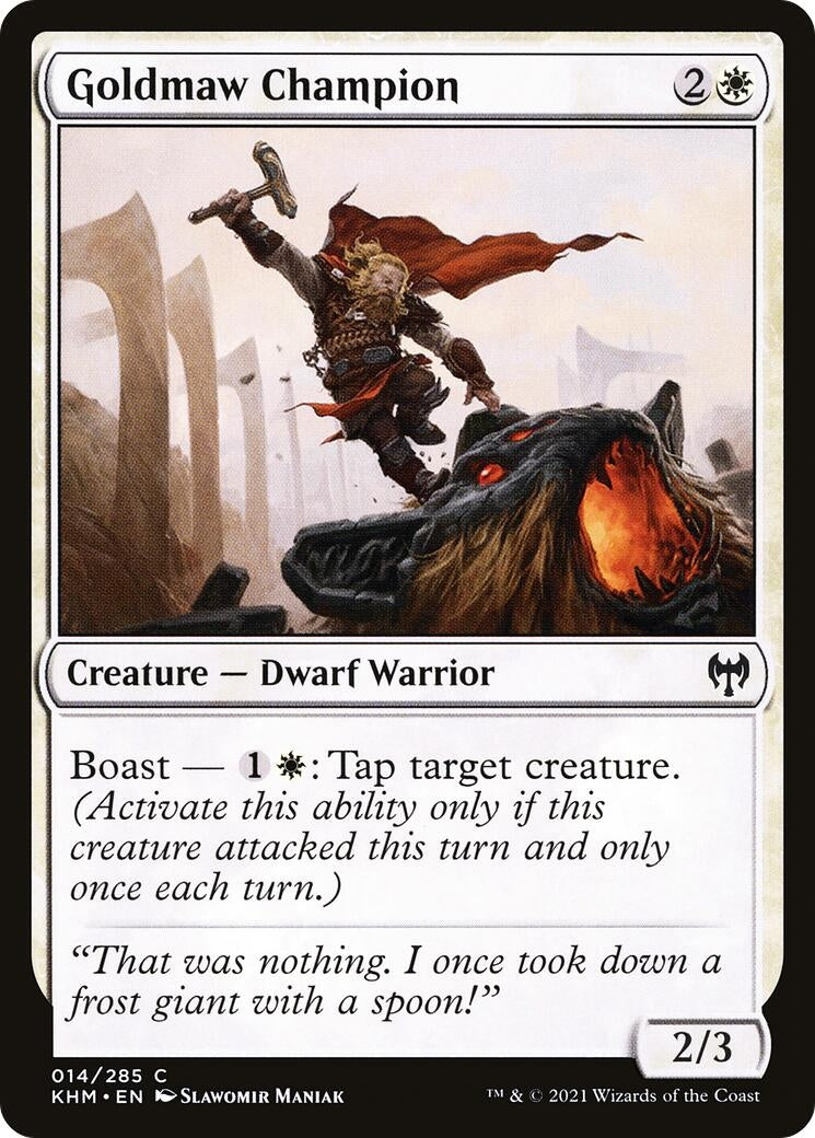 Goldmaw Champion (14) (KHM)