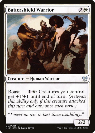Battershield Warrior (2) (KHM)