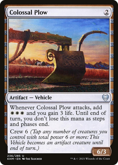 Colossal Plow (236) (KHM)