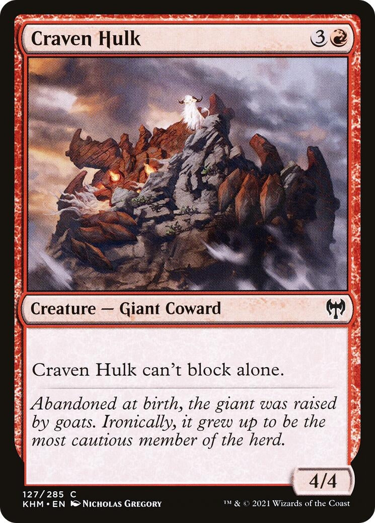 Craven Hulk (127) (KHM)