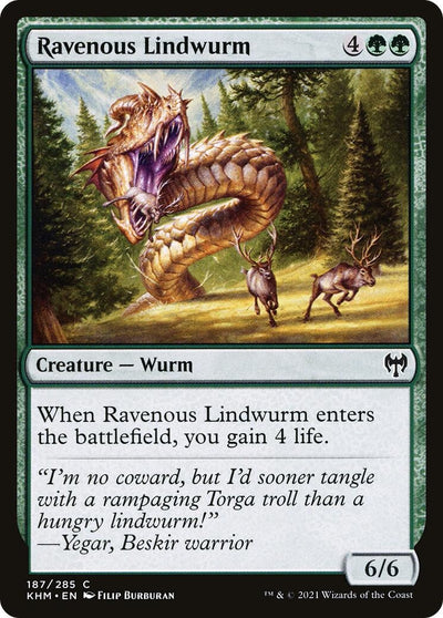 Ravenous Lindwurm (187) (KHM)