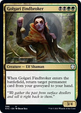 Golgari Findbroker (86) (KHC)