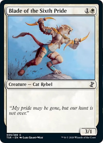 Blade of the Sixth Pride (9) (TSR)