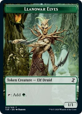 Llanowar Elves Token (12) (TSR)