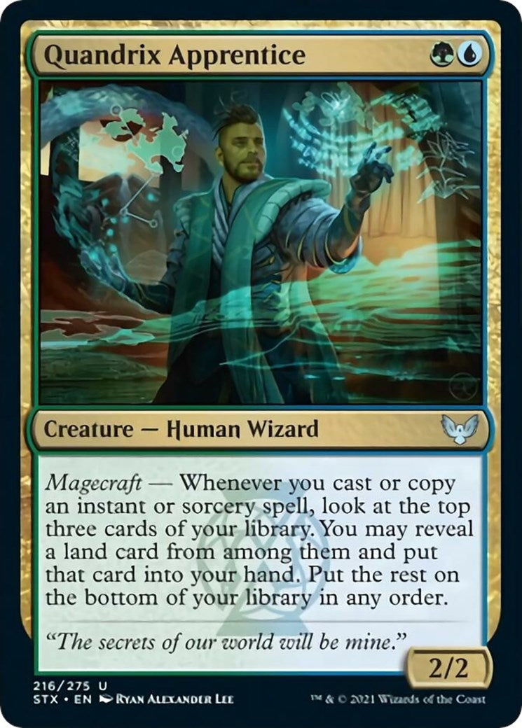 Quandrix Apprentice (216) (STX)