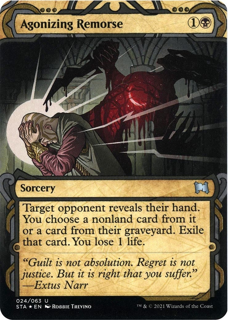 Agonizing Remorse (Foil Etched) (24) (STA)