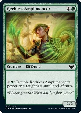 Reckless Amplimancer (141) (STX)