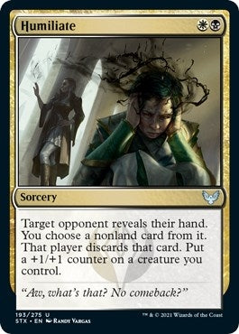 Humiliate (193) (STX)
