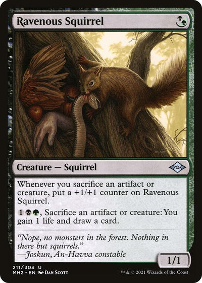 Ravenous Squirrel (211) (MH2)