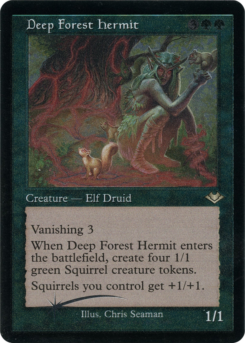 Deep Forest Hermit (Retro Frame) (Foil Etched) (20) (MH1)