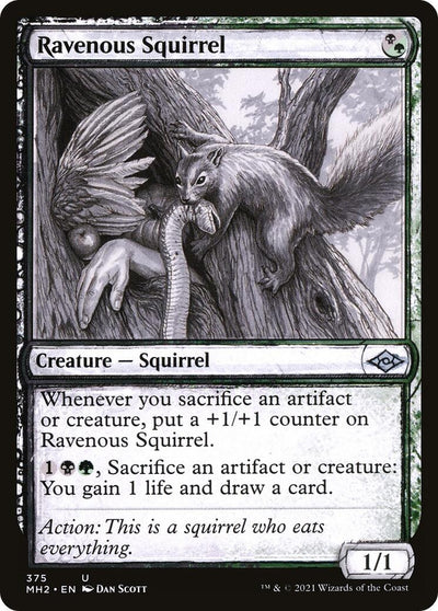 Ravenous Squirrel (Showcase) (375) (MH2)