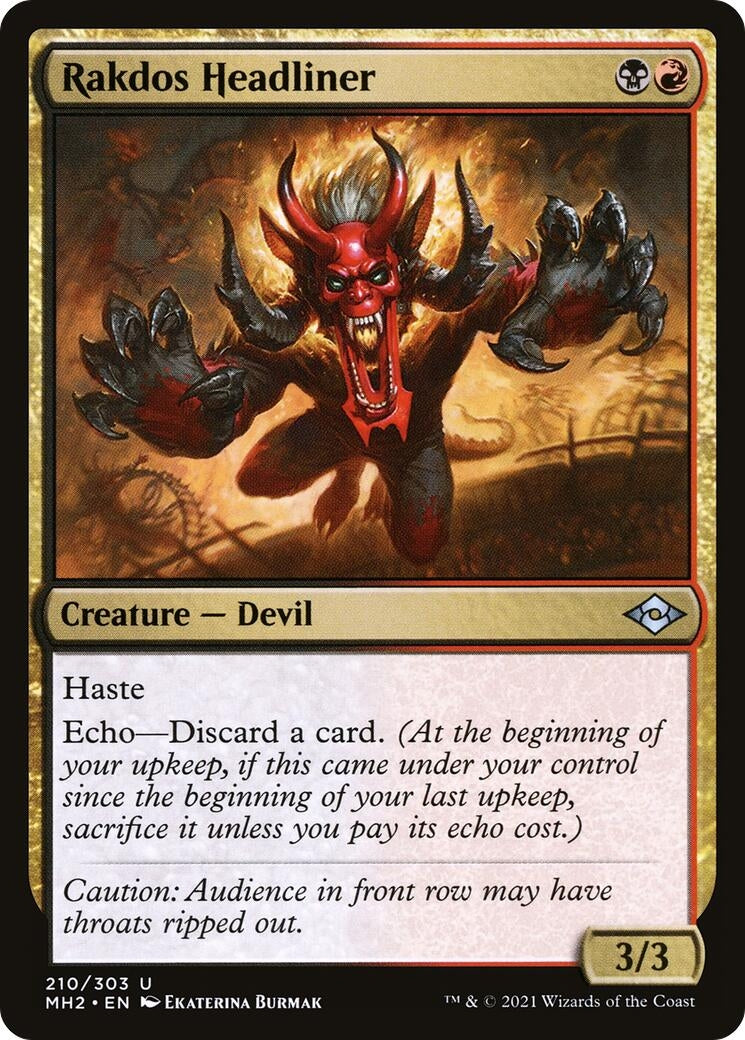 Rakdos Headliner (210) (MH2)