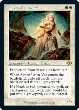 Sanctifier en-Vec (Retro Frame) (Foil Etched) (386) (MH2)