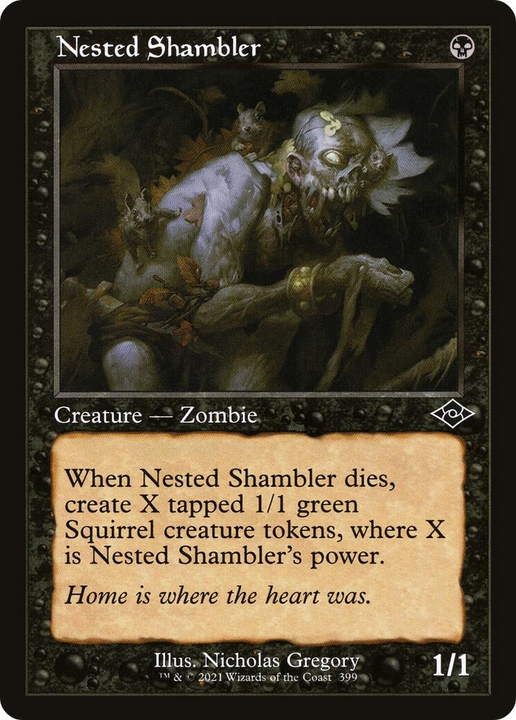 Nested Shambler (Retro Frame) (399) (MH2)