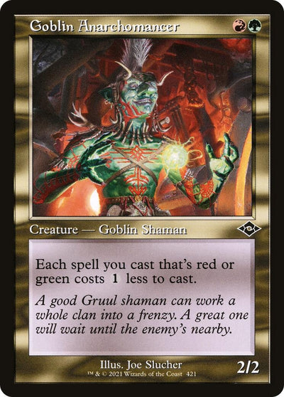 Goblin Anarchomancer (Retro Frame) (421) (MH2)