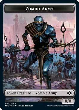Zombie Army Token (7) (MH2)